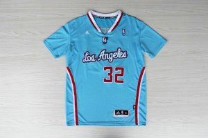 Maillot De Basket Los Angeles Clippers Blake Griffin 32 New Manches Courtes Bleu